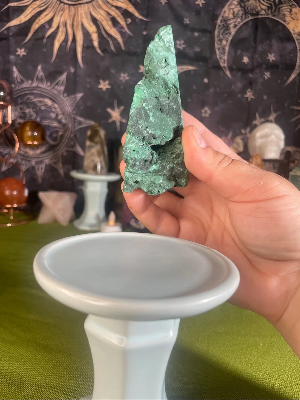 Malachite chunk